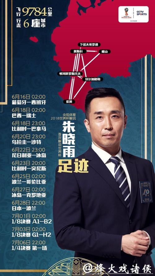 世界杯赛事直播最佳解说阵容